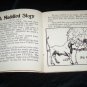 Vintage 1938 MYSTERY PUZZLES Saalfield PB Children's Coloring Activity Book