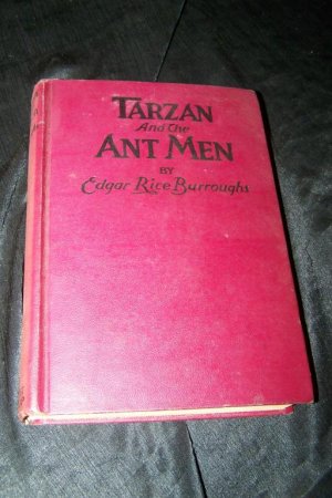 Vintage 1940s TARZAN AND THE ANT MEN by Edgar Rice Burroughs Grosset & Dunlap Book