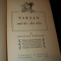 Vintage 1940s TARZAN AND THE ANT MEN by Edgar Rice Burroughs Grosset & Dunlap Book