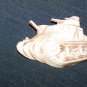 Vintage 1940s World War II WW2 Celluloid Army Tank Pin