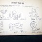 Vintage 1960s Childrens DOT COLORING BOOK Saalfield Lot 4