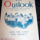 Vintage OUTLOOK Magazine May 1920 Kindergarten Children