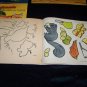 Vintage PRE-SCHOOL PLAY Push Paste Saalfield Book Lot