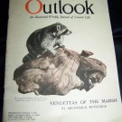 Vintage OUTLOOK Magazine March 9 1921 MARSH ANIMALS
