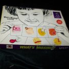 Vintage WHAT'S MISSING? LOTO School Ed Ed-U-Cards Game