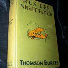 Vintage 1929 Airplane Book REX LEE NIGHT FLYER Thomson Burtis