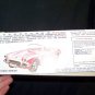 Vintage 1962 CORVETTE Convertible Lesney AMT Model Kit