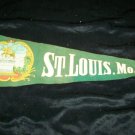 Vintage 1950s SAINT ST LOUIS MO MISSOURI Souvenir Pennant