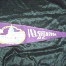 Vintage 1950s WASHINGTON D.C. Capitol Souvenir Pennant