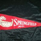 Vintage 1950s SPRINGFIELD MO MISSOURI Souvenir Pennant