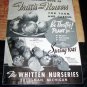 Vintage 1948 WHITTEN NURSERY Fruit Flower SEED CATALOG