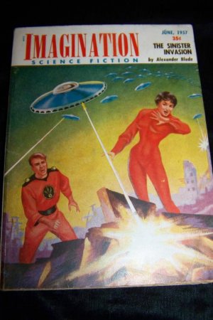 Vintage IMAGINATION Sci-Fi Digest Magazine June 1957 55