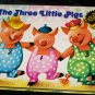 Vintage 1983 THREE LITTLE PIGS, All Action Pop-up Children's Book~Vojtech Kubasta