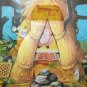 Vintage 1983 THREE LITTLE PIGS, All Action Pop-up Children's Book~Vojtech Kubasta