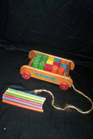 coloroll playskool wagon