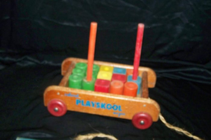 coloroll playskool wagon