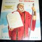 Vintage Ten Commandments for Children Rand McNally Book