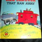 Vintage 1950s LITTLE RED CABOOSE WHO RAN AWAY Wonder Book
