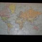 Vintage Selchow & Righter WORLD MAP PUZZLE Rand McNally
