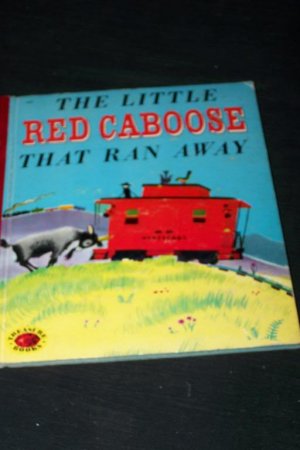 Vintage LITTLE RED CABOOSE THAT RAN AWAY Treasure Book