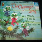 Vintage Three Happy Crickets Sing THE CHIPMUNK SONG Merry Christmas Cricket Cx-18 78 Record