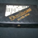 Vintage Heavy Hard Plastic Double Nine DOMINOES Game