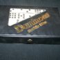 Vintage Heavy Hard Plastic Double Nine DOMINOES Game