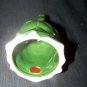 Vintage Lefton Porcelain Teddy Bear CHRISTMAS BELL
