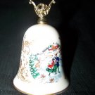 Vintage Gorham Fine China Porcelain CHRISTMAS BELL Lot of 2 1981, 1985