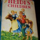 Vintage 1939 HEIDI'S CHILDREN HC/DJ Grosset Dunlap Book