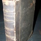 Antique ATLANTIC MONTHLY LX #60 1887 Leather Book