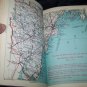 Antique/Vintage NEW ENGLAND Vermont Maine Hampshire Map