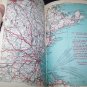 Antique/Vintage NEW ENGLAND Vermont Maine Hampshire Map