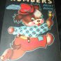 Vintage 1950s NUMBERS Children's PAINT BOOK Coloring