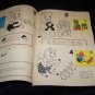 Vintage 1950s NUMBERS Children's PAINT BOOK Coloring