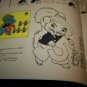 Vintage 1950s NUMBERS Children's PAINT BOOK Coloring