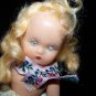Vintage 1950s Hard Plastic NANCY ANN Storybook 5.5" Blonde Doll