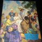 Vintage JESUS CHILDREN Bible Sta-Tru Frame Tray Puzzle
