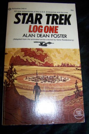 Vintage Star Trek Log by Alan Dean Foster 1974, Book PB