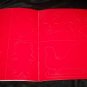 Vintage 1979 Whitman CHRISTMAS HOLIDAY STENCIL Book Lot