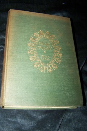 Antique 1900 KNIGHT ERRANT Edna Lyall Book F.M Lupton