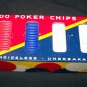 Vintage 1940s DENNISON Cardboard Embossed Poker Chips