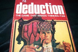 Vintage DEDUCTION Ideal Mastermind Strategy Board Game