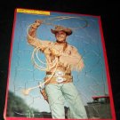 Vintage BUFFALO BILL JR Built Rite Frame Tray Puzzle