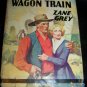 Vintage 1936 THE LOST WAGON TRAIN Zane Grey HC/DJ Book