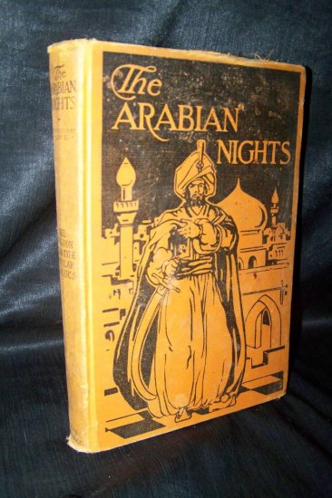 Antique 1925 THE ARABIAN NIGHTS HC Book Adeline H Bolton Illustrations ...