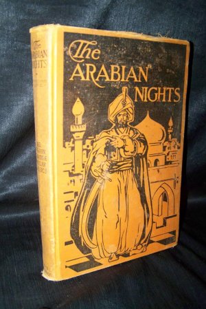 Antique 1925 THE ARABIAN NIGHTS HC Book Adeline H Bolton Illustrations Plates