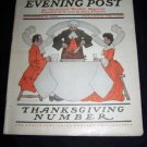 Antique SATURDAY EVENING POST Magazine Guernsey Moore
