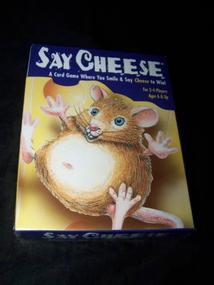 New SAY CHEESE Card Game in Box Mint Sealed Idealogists