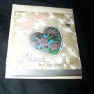 Vintage 1920s Paramount VALENTINE CARD Silver Flowers